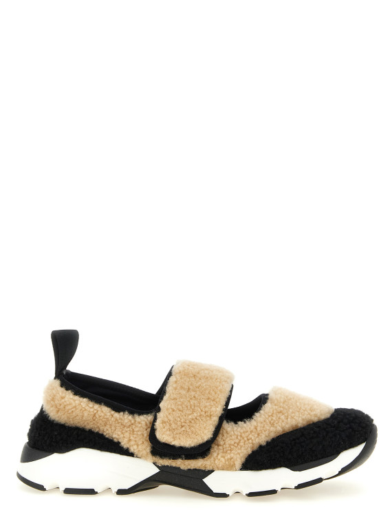 Кроссовки MARNI Mary Jane fur sneakers (SNZW020602P9282ZO559) #1