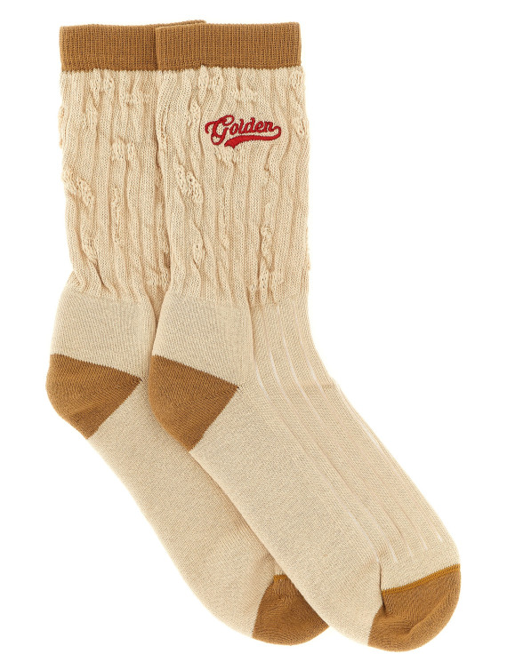 Носки GOLDEN GOOSE Braided socks (GUP02372P0022061610216102) #1