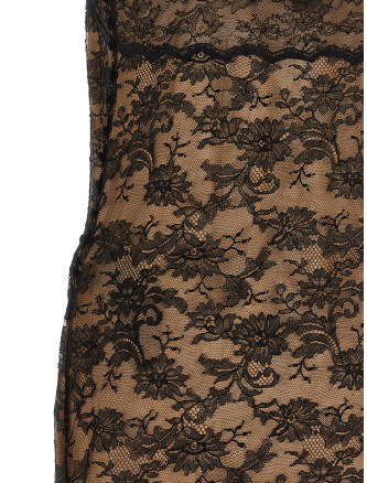 Мини-платье SAINT LAURENT Slip dress (A003JEY1K801000) #