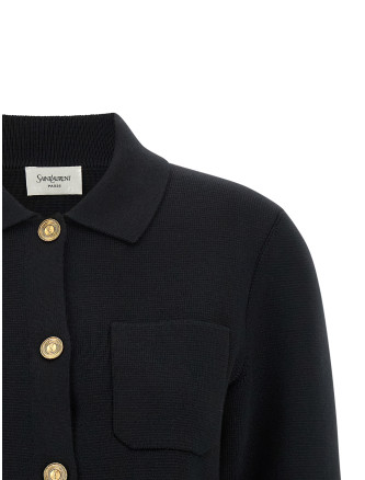 Кардиган SAINT LAURENT 'Cassandre' (A0044ZY76TR1000) #