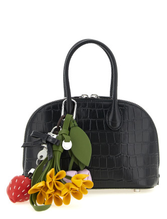Сумка SELF PORTRAIT 'Croc Leather Mini Toast'
