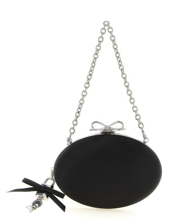 Клатч SELF PORTRAIT Clutch satin Oval