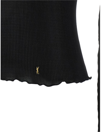 Повседневный топ SAINT LAURENT 'Cassandre' (876789Y37SM1000) #