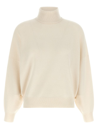 Свитер BRUNELLO CUCINELLI Ribbed high neck beam