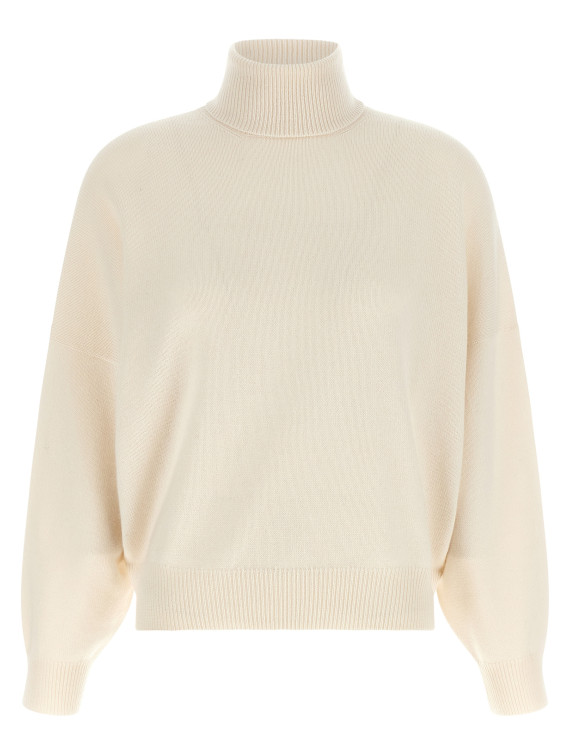 Свитер BRUNELLO CUCINELLI Ribbed high neck beam (M12744403C2832) #1