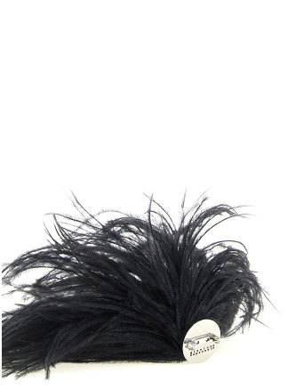 Брошь GIANLUCA CAPANNOLO Feather pin (26IC700500FBLACK) #