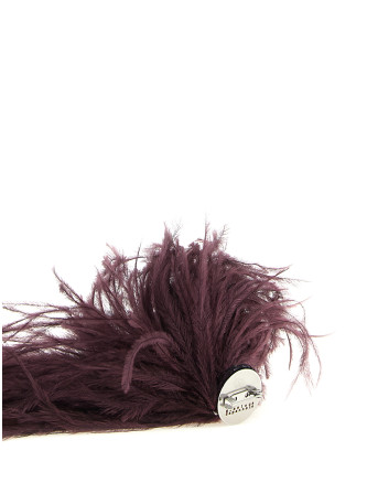 Брошь GIANLUCA CAPANNOLO Feather pin (26IC700500FAUBERGINE) #