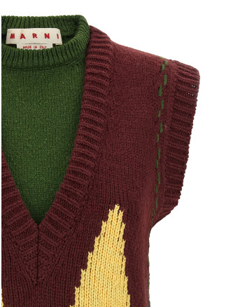 Жилет MARNI Knit vest (GCMD0673Q0UFH100INR92) #