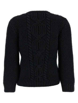 Свитер SAINT LAURENT Wool sweater with processing (A004KQY77OL1000) #