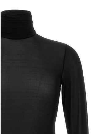 Футболка SAINT LAURENT Semi-transparent turtleneck sweater (A004SDY5G891000) #