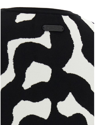 Свитер MOSCHINO Zebra intarsia sweater (A093355061555) #