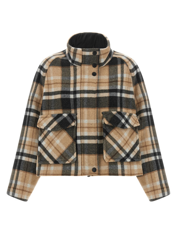 Пальто PINKO Caban Check (107572A3FWIC9) #1