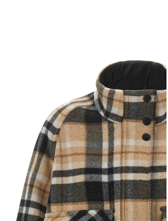 Пальто PINKO Caban Check (107572A3FWIC9) #