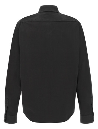 Poplin shirt with logo (MK2061SOOO6472F0002) #