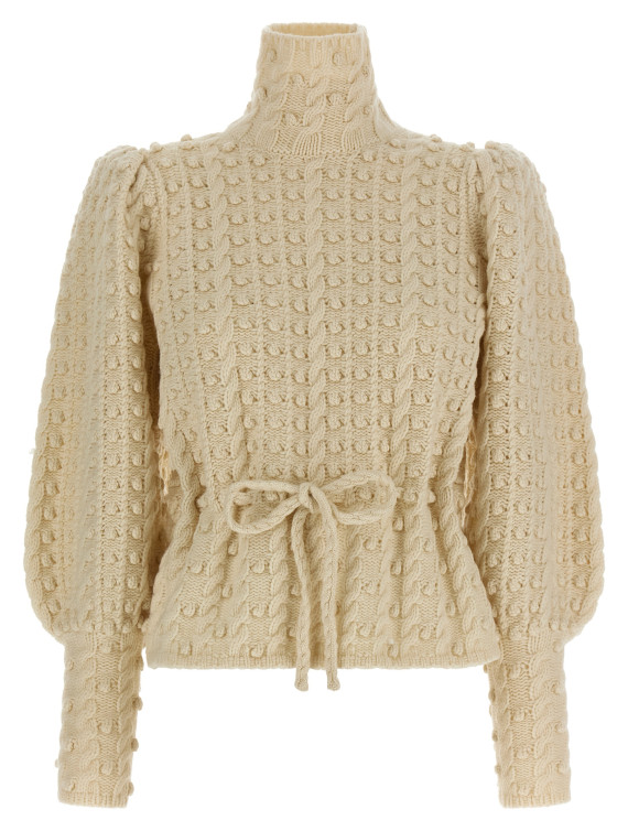 Свитер ZIMMERMANN 'Vailant Wool Bauble' (9434TF261CRM) #1