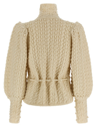 Свитер ZIMMERMANN 'Vailant Wool Bauble' (9434TF261CRM) #