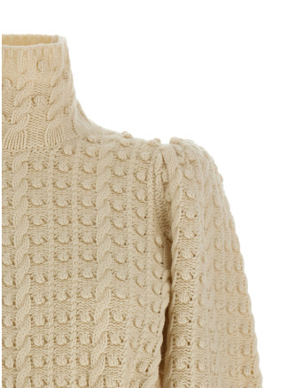 Свитер ZIMMERMANN 'Vailant Wool Bauble' (9434TF261CRM) #