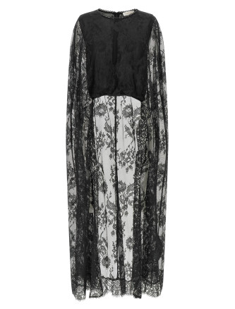 Платье макси ZIMMERMANN 'Valiant Lace caped Top'