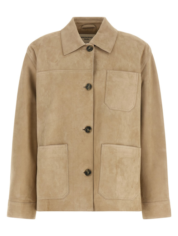 'Ghiera' Leather Jacket (2625446071600001) #1