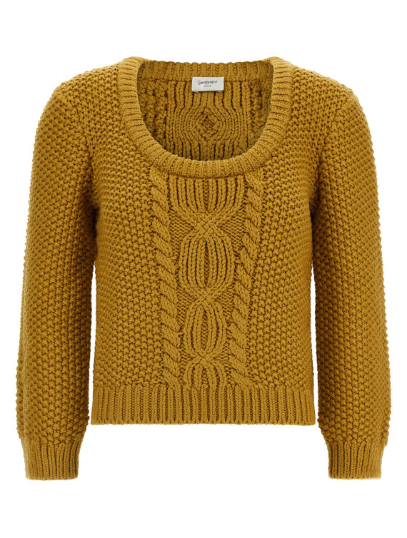 Свитер SAINT LAURENT Knit with 3/4 sleeves (A003MBY77OL7745) #1