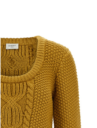 Свитер SAINT LAURENT Knit with 3/4 sleeves (A003MBY77OL7745) #