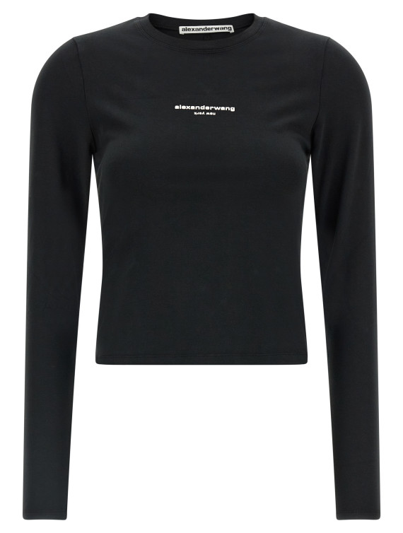 Футболка ALEXANDER WANG 'LS Tee W/Logo print' (1CC4261457001) #1