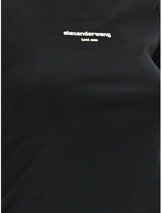 Футболка ALEXANDER WANG 'LS Tee W/Logo print' (1CC4261457001) #