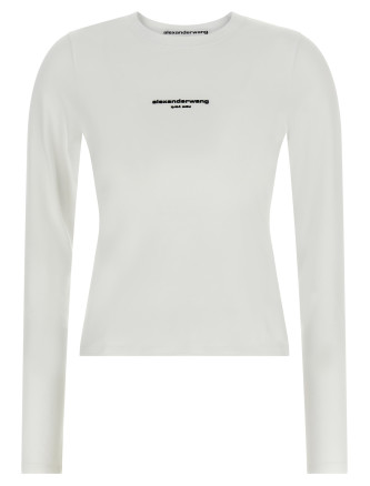 Свитер ALEXANDER WANG 'LS Tee W/Logo print'