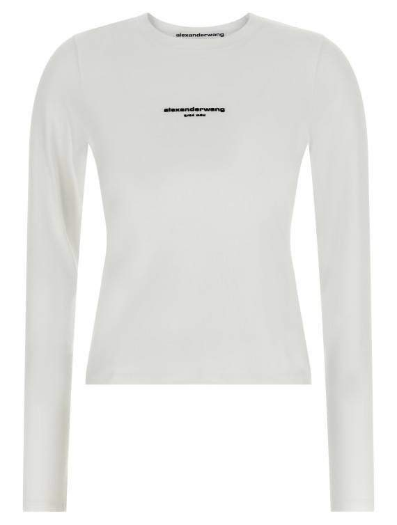 Свитер ALEXANDER WANG 'LS Tee W/Logo print' (1CC4261457100) #1