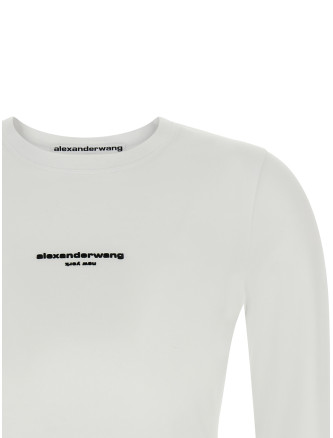 Свитер ALEXANDER WANG 'LS Tee W/Logo print' (1CC4261457100) #