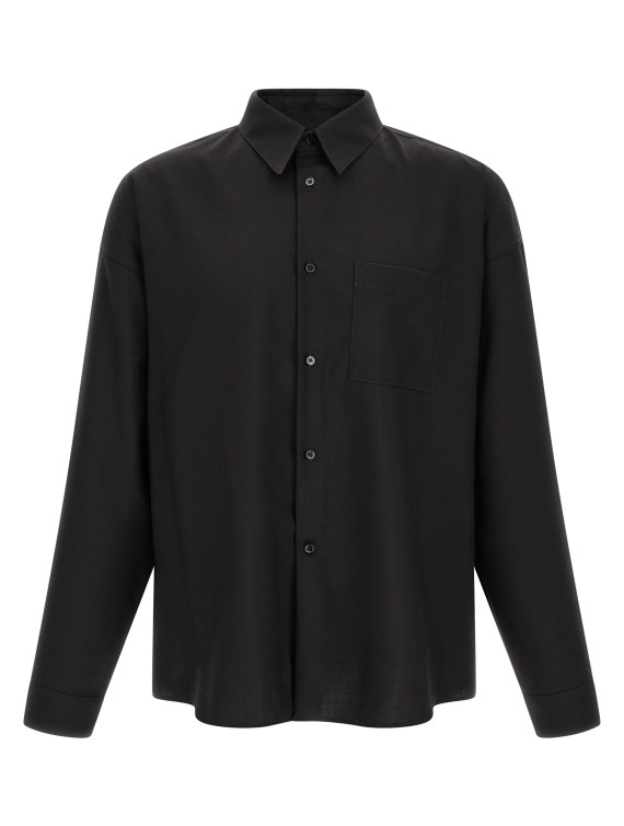 Рубашка MARNI Wool shirt with pocket (CUMU0061A5UTW83900N99) #1