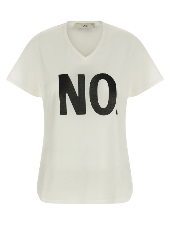 Футболка FENDI Noi print t-shirt (FS9805B19VF0QM0) #1