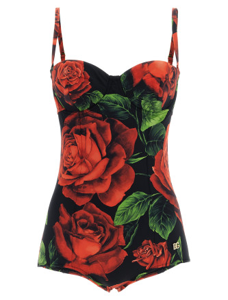 Купальник DOLCE & GABBANA One-piece swimsuit with balcony