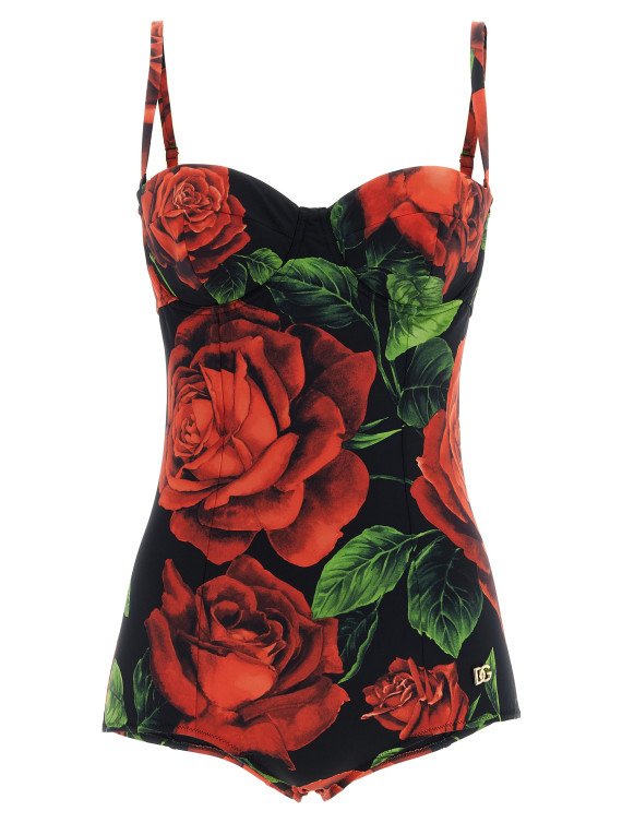 Купальник DOLCE & GABBANA One-piece swimsuit with balcony (O9A13JON0FRHN6EJ) #1