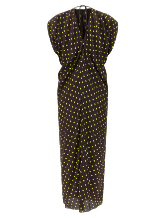 Платье макси MARNI Polka Rhythm dress (ABMA1596A0UTSG59PRM53) #