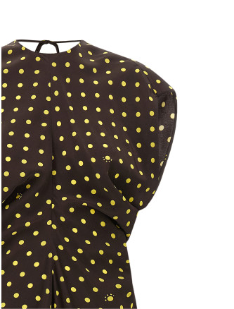 Платье макси MARNI Polka Rhythm dress (ABMA1596A0UTSG59PRM53) #
