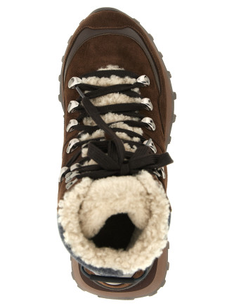 Ботинки BRUNELLO CUCINELLI Lace-up ankle boots with hooks (MZSFG3377C9885) #