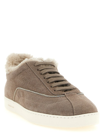 Кроссовки FABIANA FILIPPI Diamond detail suede sneakers (ASD226A992M5421276) #