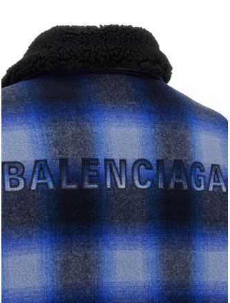 Куртка BALENCIAGA Flannel bomber jacket (A001YNTRU133964) #