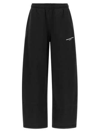 Брюки ALEXANDER WANG Logo fleece pants