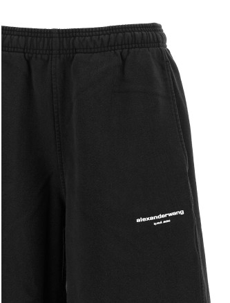 Брюки ALEXANDER WANG Logo fleece pants (1CC4264065011) #