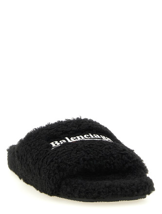 Шлепанцы BALENCIAGA 'Furry' (654261W14C21096) #