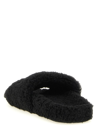 Шлепанцы BALENCIAGA 'Furry' (654261W14C21096) #