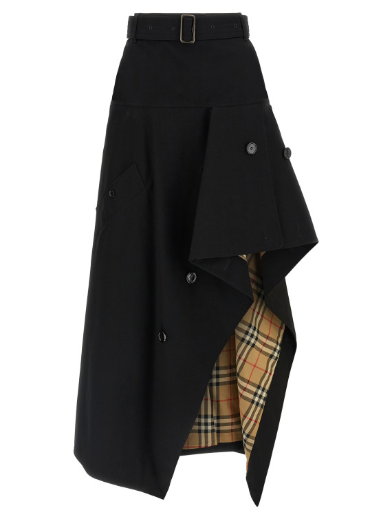 Юбка миди BURBERRY Trench skirt (8129543BLACK) #1