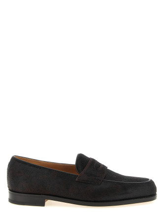 Лоферы JOHN LOBB 'Lopez Bristle Hide'