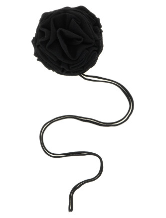 Брошь NUDE Knitted brooch with lace