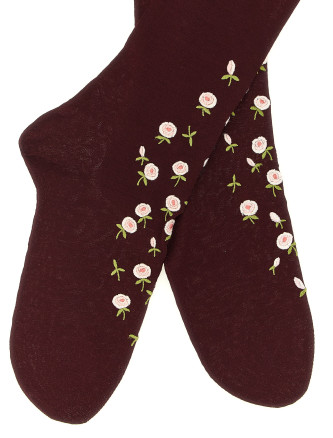 Носки PRADA Parisian socks with embroidery (66630SCMO6664F0399) #