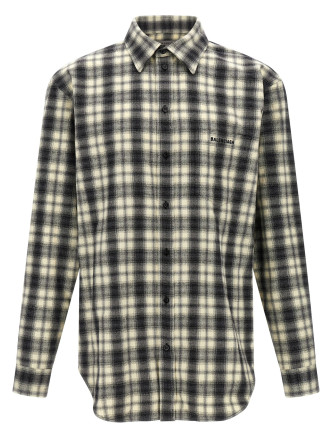 Рубашка BALENCIAGA Flannel shirt