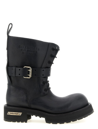 Ботинки BALENCIAGA Venom lace-up boots