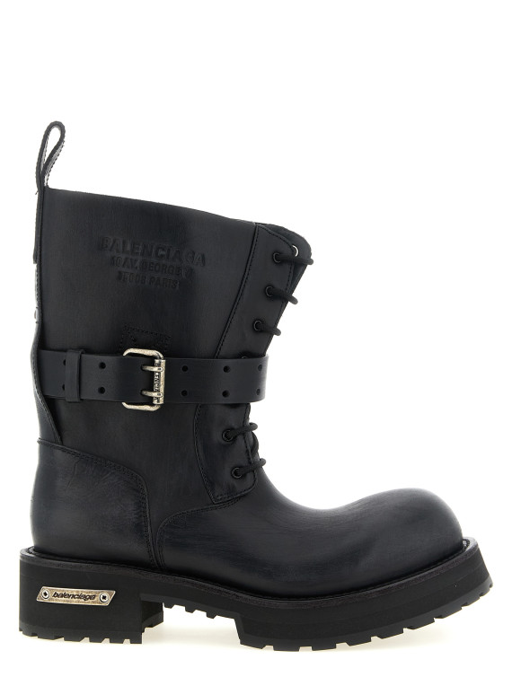 Ботинки BALENCIAGA Venom lace-up boots (873427WBEQ41081) #1